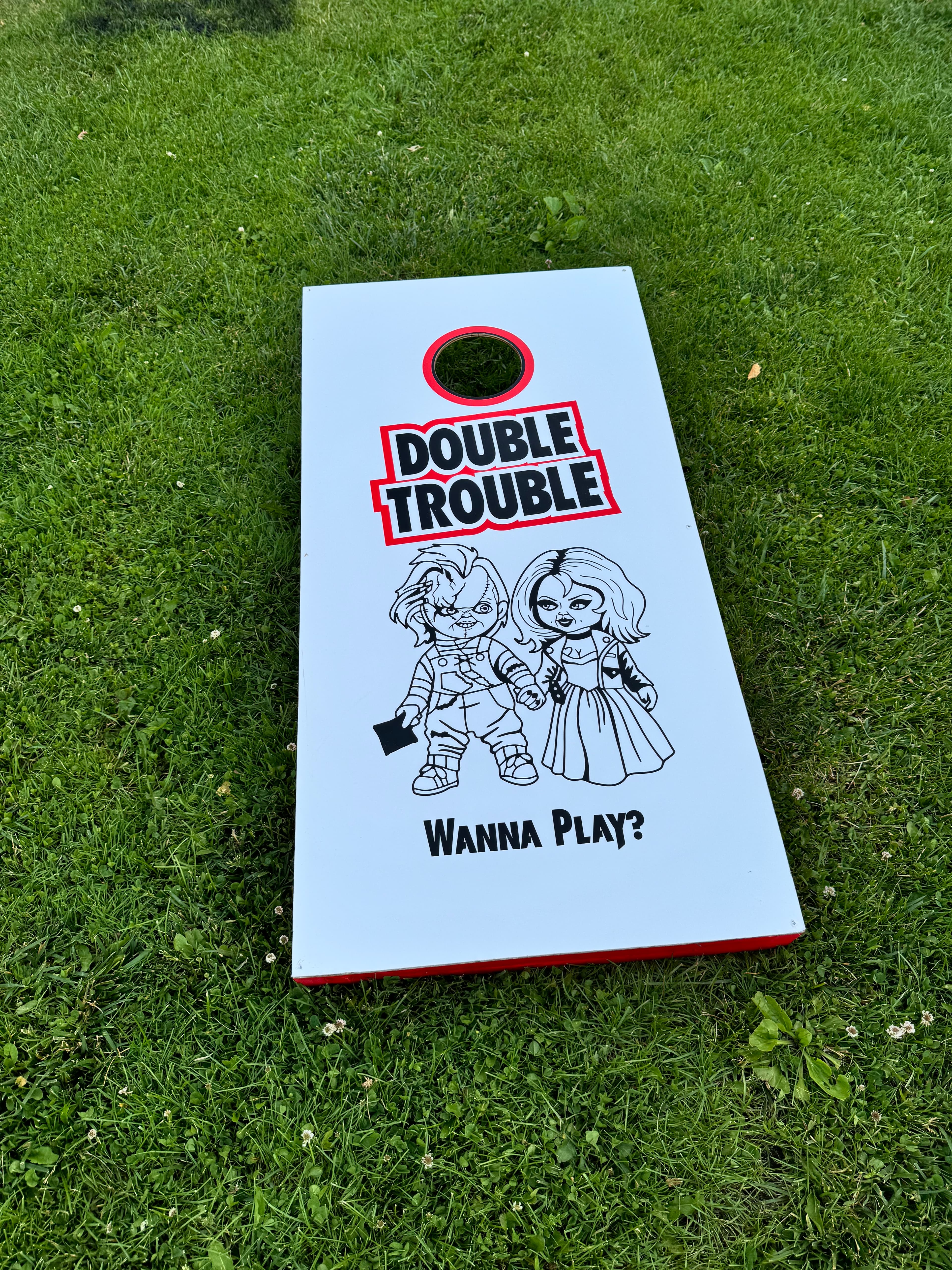 Wanna Play? — Custom Cornhole Boards from the Workshop