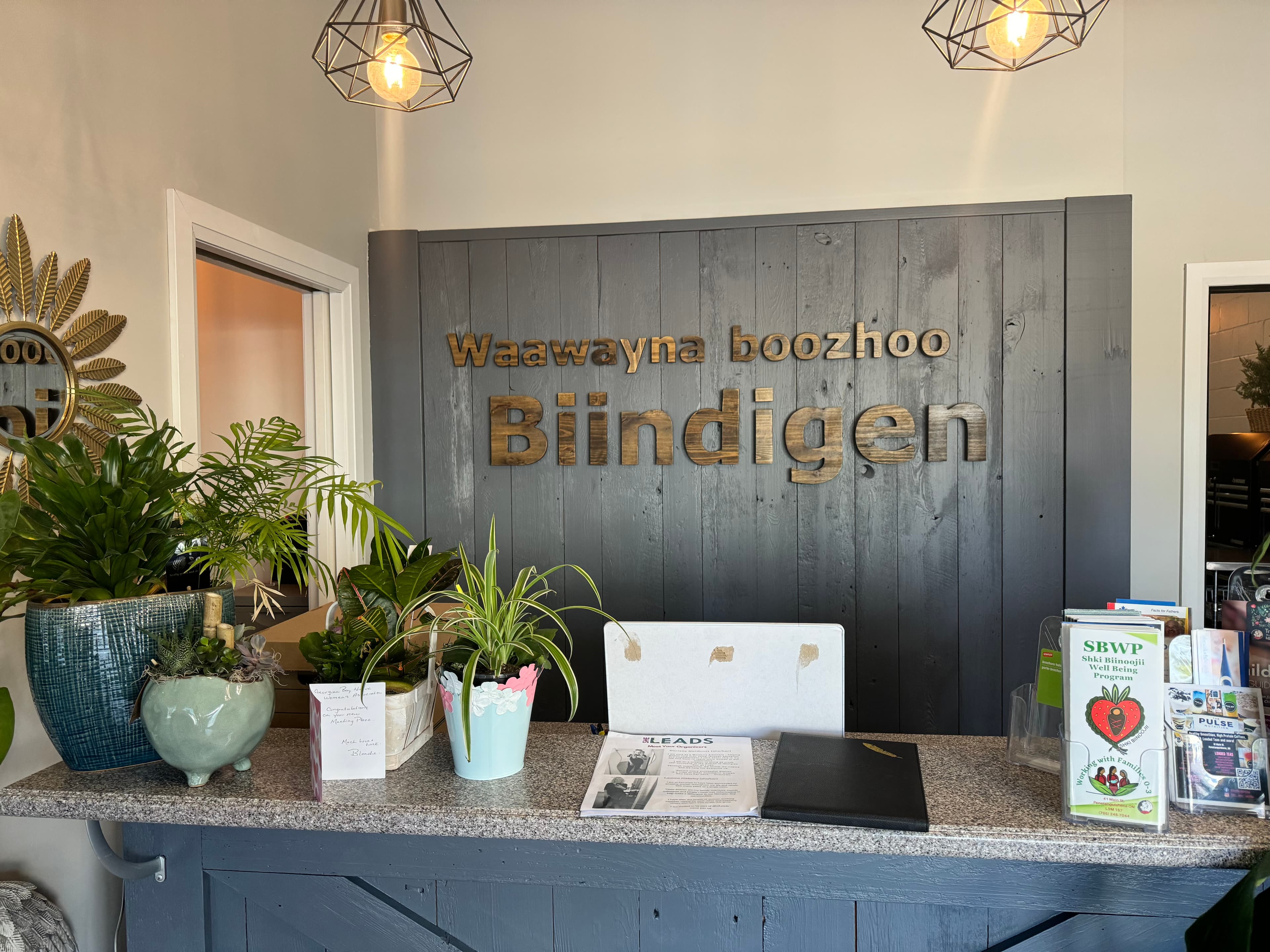 Custom Standoff Signage for the Georgian Bay Native Women’s Association